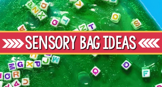 Mess Free Sensory Bags