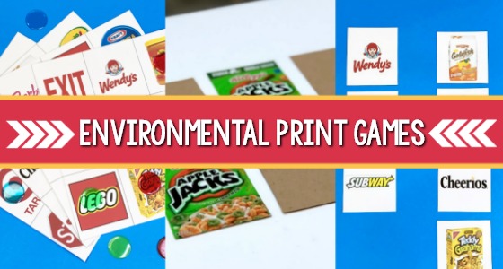 Environmental Print Games