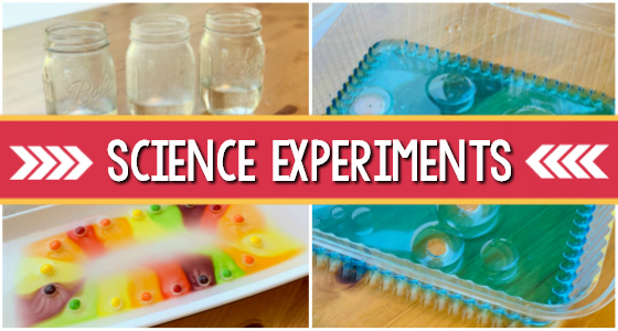 easy science experiments for preschool