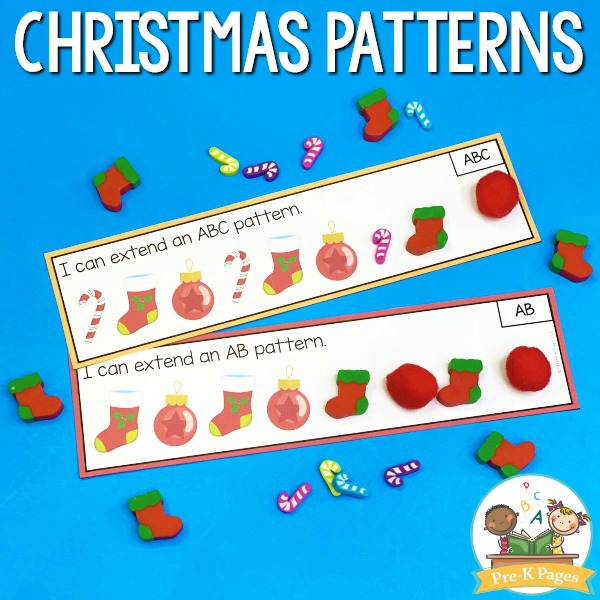 Christmas Patterning Activity