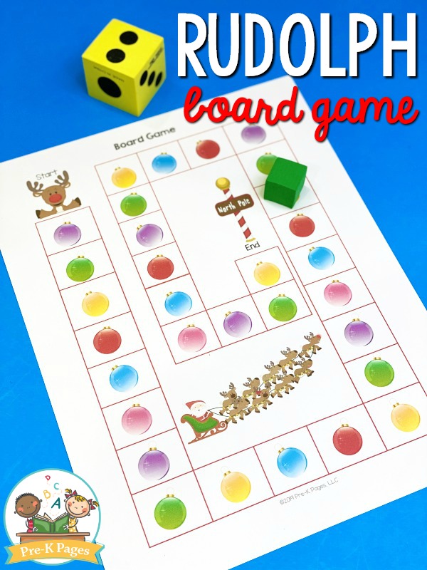 Rudolph Board Game