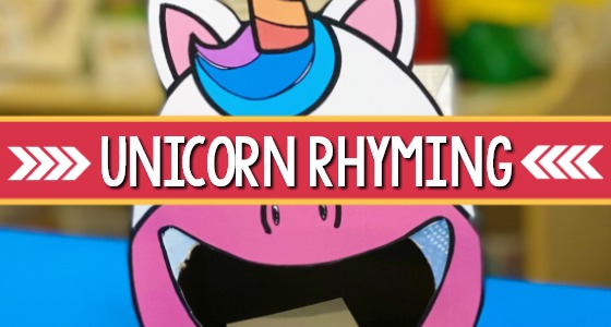 Unicorn Rhyming Printable