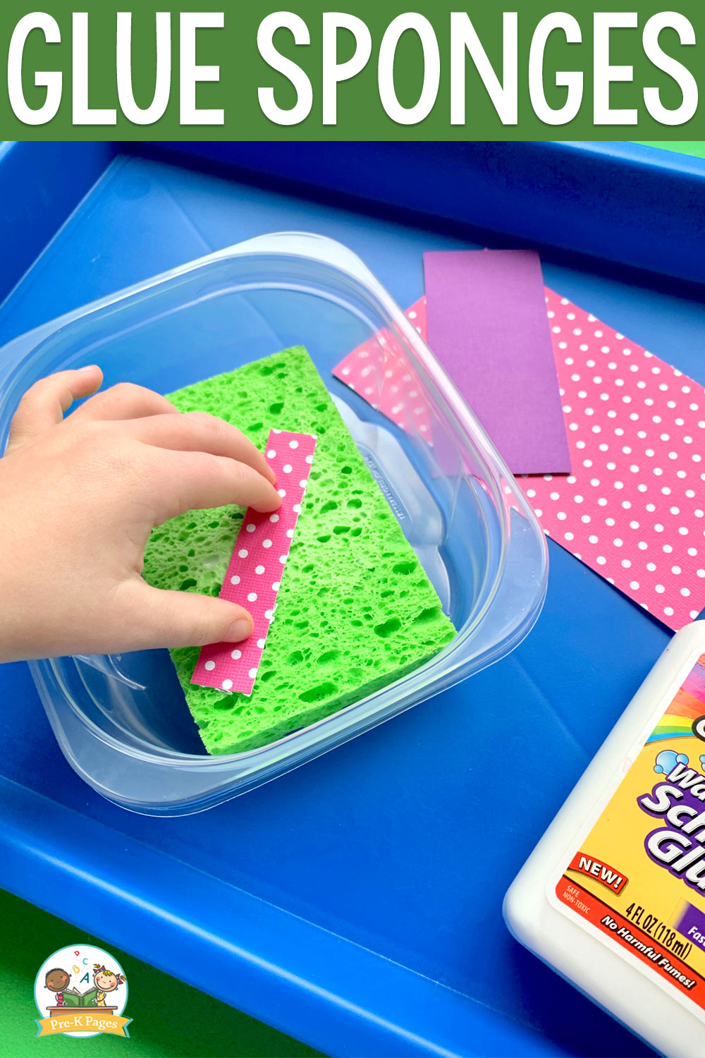 Using Glue Boxes with Preschoolers - Pre-K Pages