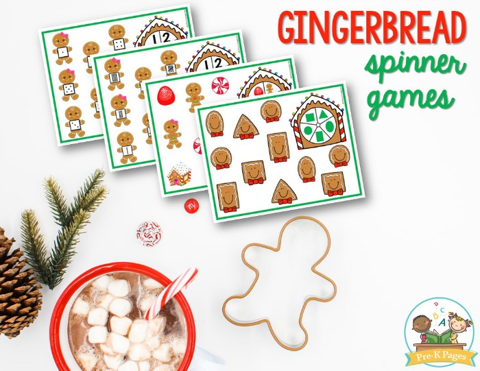 Gingerbread Spinner Games