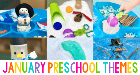 January Preschool Themes