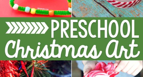 Preschool Christmas Art Ideas