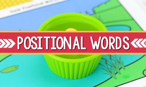 Teaching Positional Words to Preschoolers