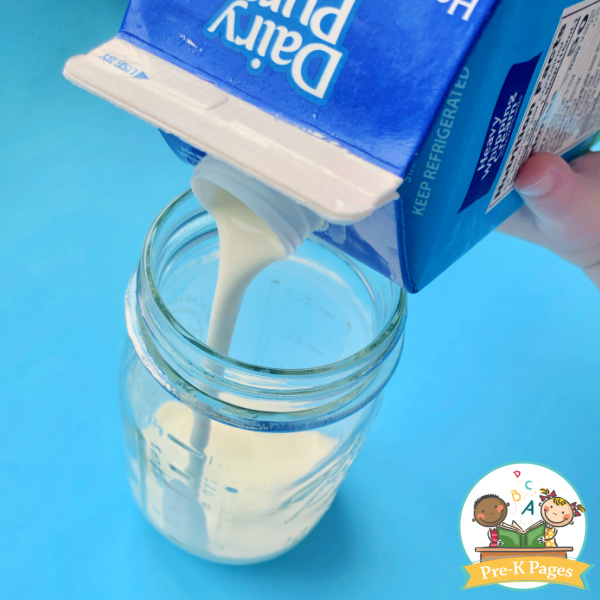 Pouring Heavy Whipping Cream