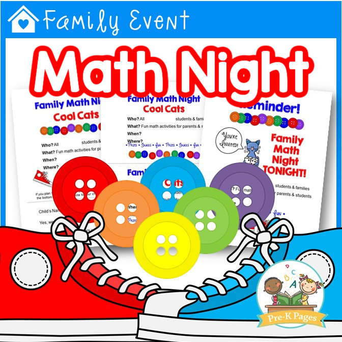 Math Night Kit for Preschool