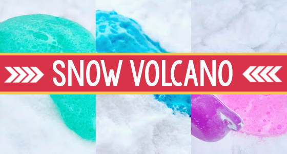 Snow Volcano Winter Science