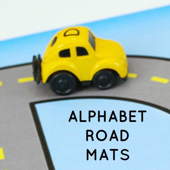 Alphabet Road Letter Mats
