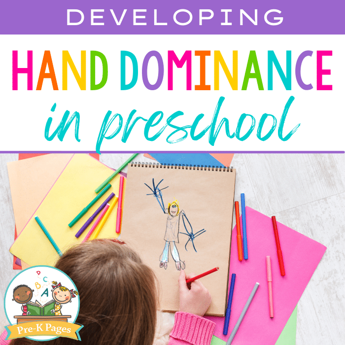 How kids develop a dominant hand