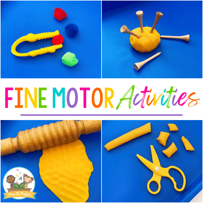Fine Motor Activities for Preschool