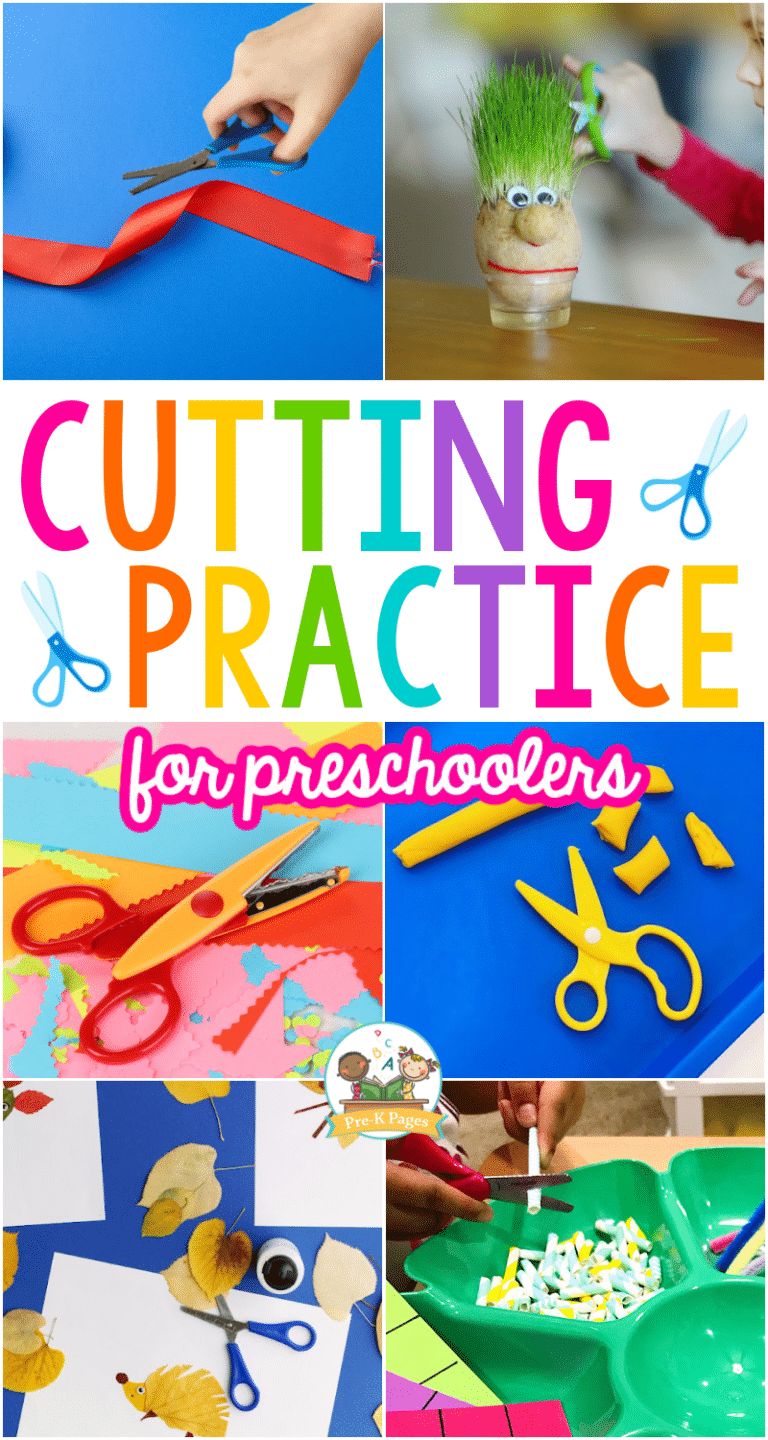 Cutting Activities for Preschoolers - Pre-K Pages