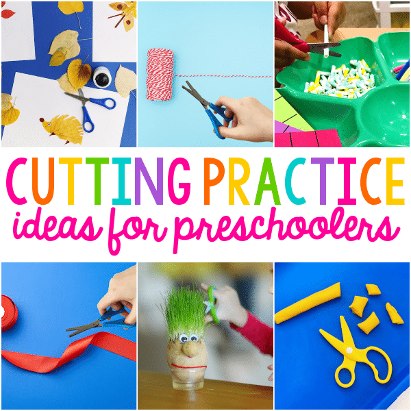 Cutting Practice Ideas for Preschoolers