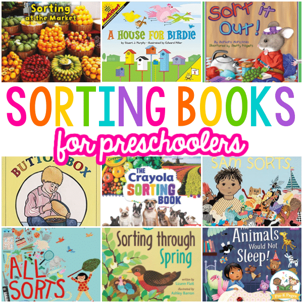 Books About Sorting for Preschool