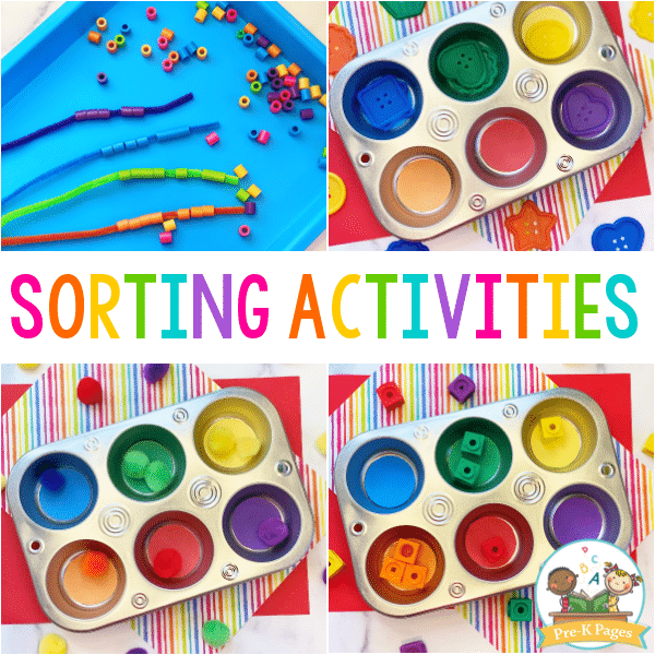 Sorting Activities for Preschoolers