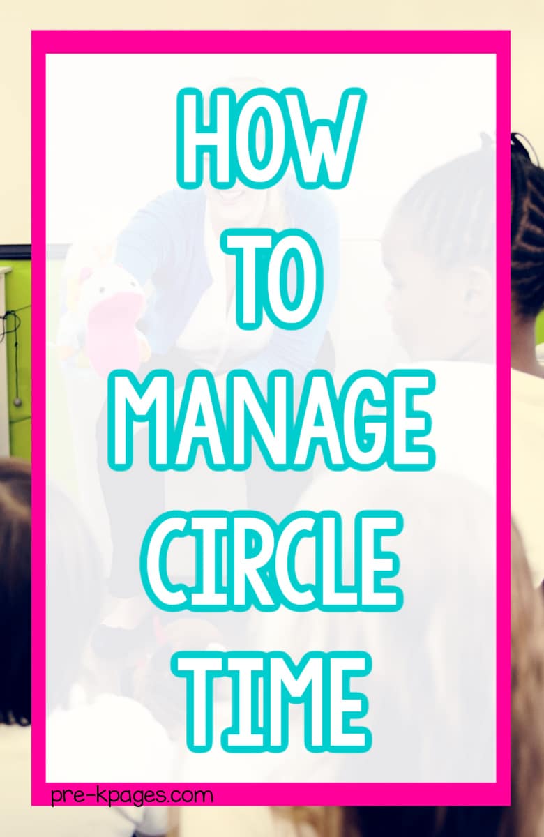 how to manage circle time
