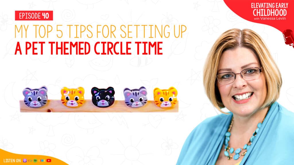 [Image: Pet themed circle time]
