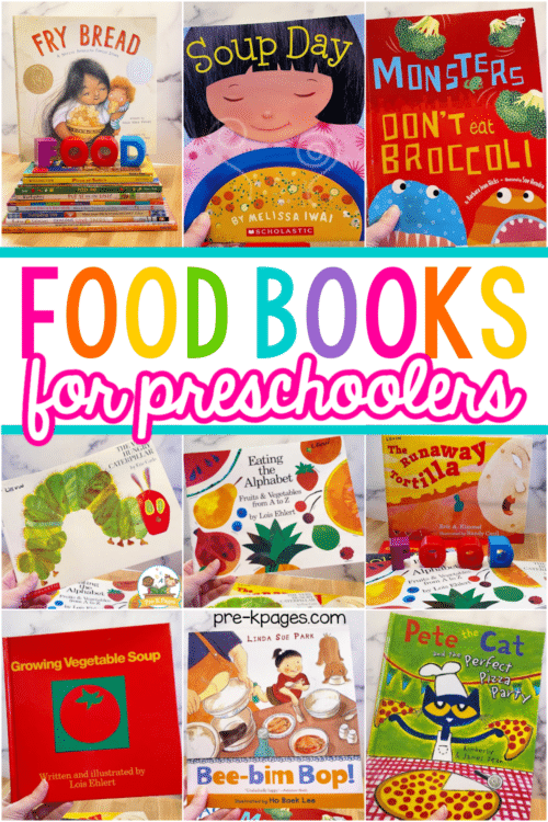 40 Delicious Books about Food for Preschoolers - Pre-K Pages