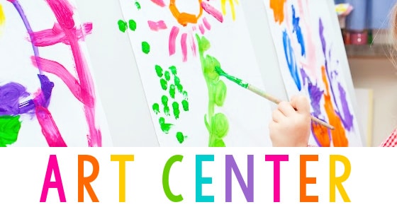 Kid Friendly: Art Station for Kids - See Vanessa Craft