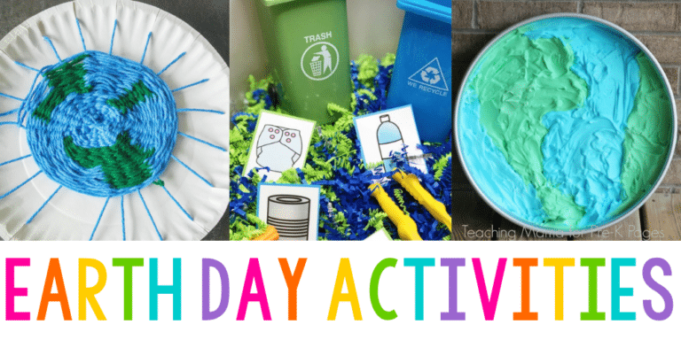 25 BEST Earth Day Activities For Preschoolers And Pre-K Kids!