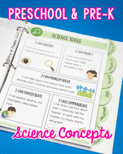 Exploring Science Concepts in Preschool - Pre-K Pages