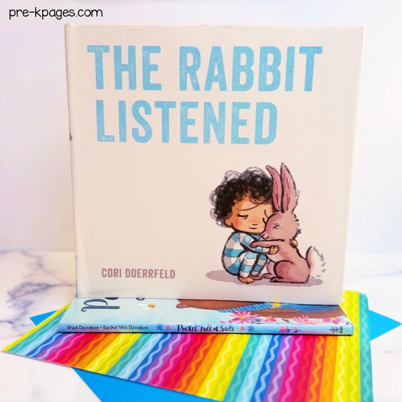 picture book titled the rabbit listened