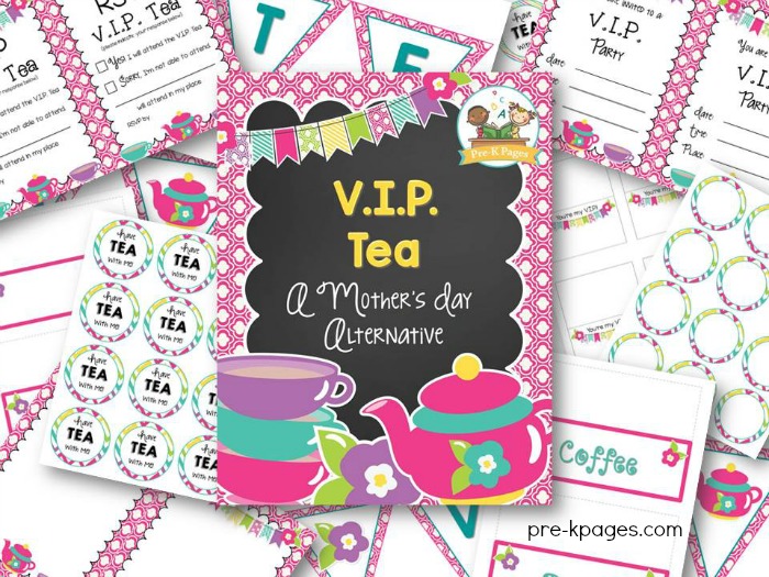 VIP Tea: A Mother's Day Alternative for Preschool and Kindergarten