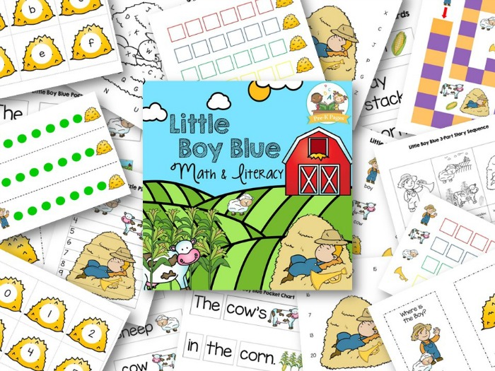 Little Boy Blue Activities - Pre-K Pages