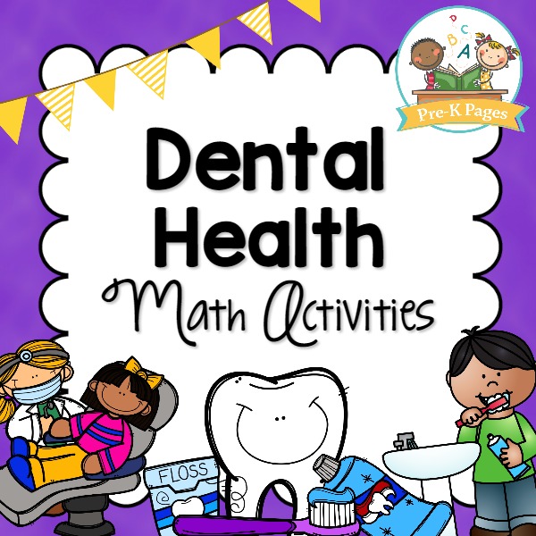 Dental Theme Math Activities for Preschool