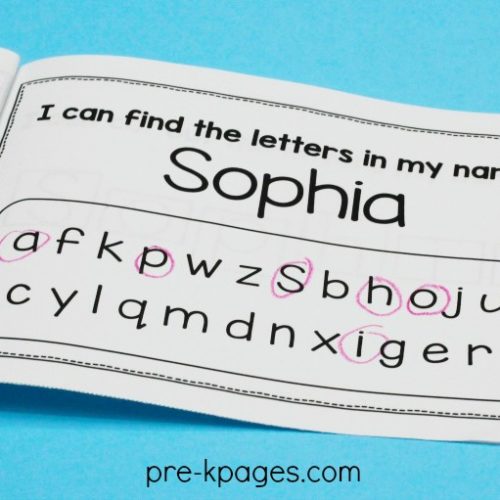 Editable Name Tracing Books for Preschool, Pre K and Kindergarten Teachers