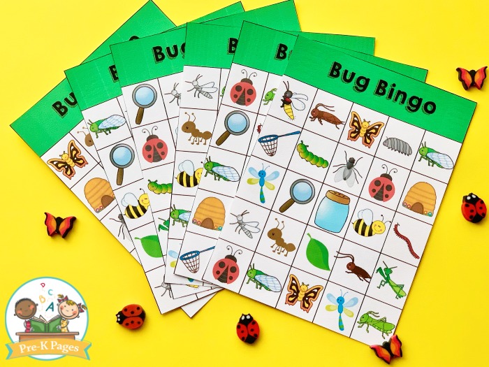 Bug Bingo Game for Kids