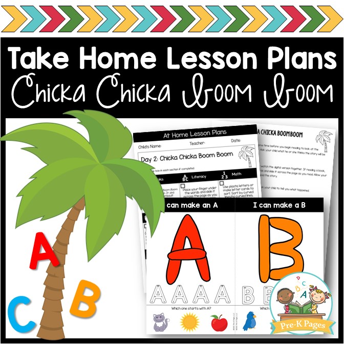 Take Home Lesson Plans Alphabet