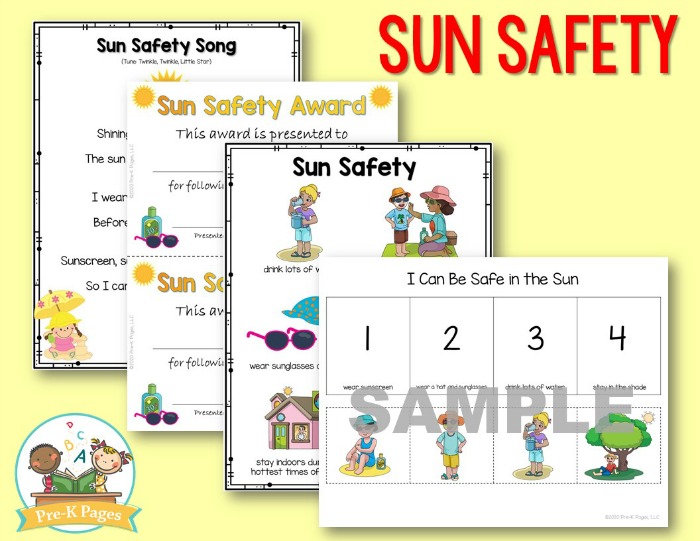 Sun Safety Lesson for Preschool