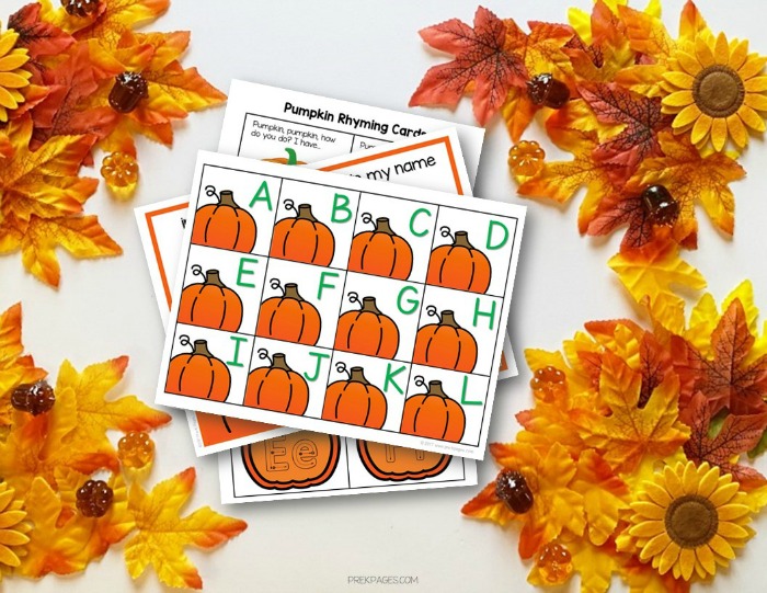 Fun Pumpkin Theme Literacy Activities for Preschool