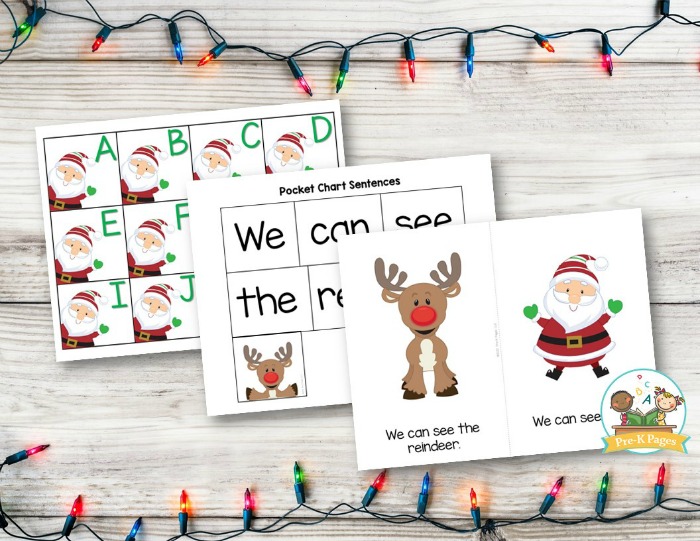 Christmas Theme Literacy Activities