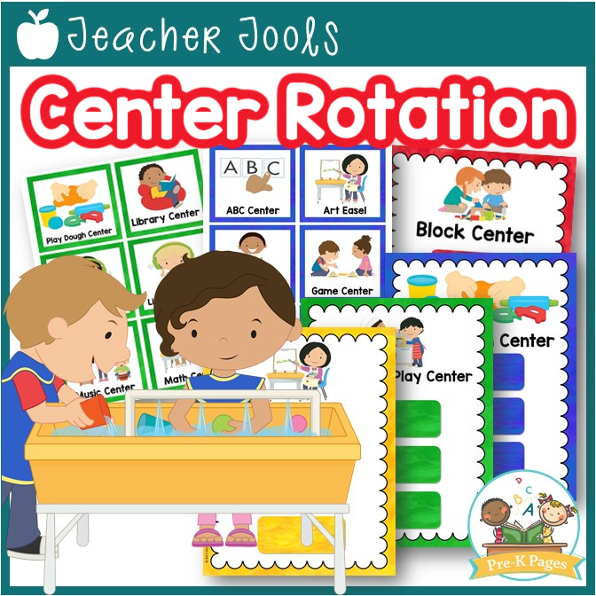 Center Rotation Charts for Preschool