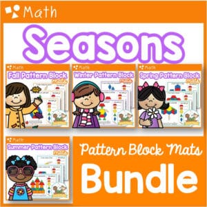 Pattern Block Mats Bundle Seasons
