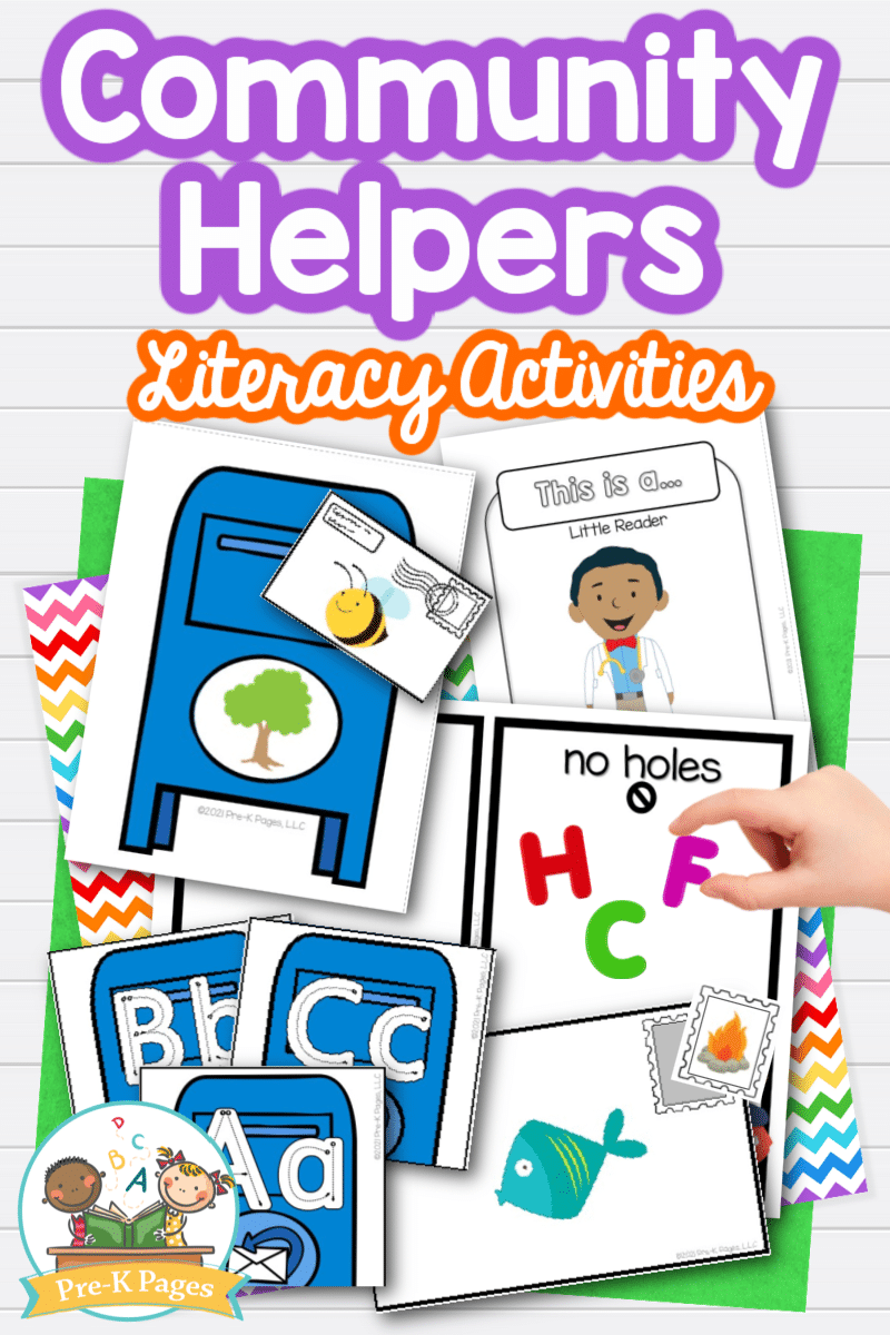 9 Community Helpers Preschool Literacy Activities