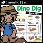 dinosaur Dig Dramatic Play