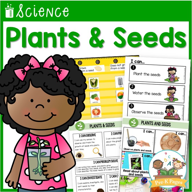 Preschool Science Unit Seeds and Plants