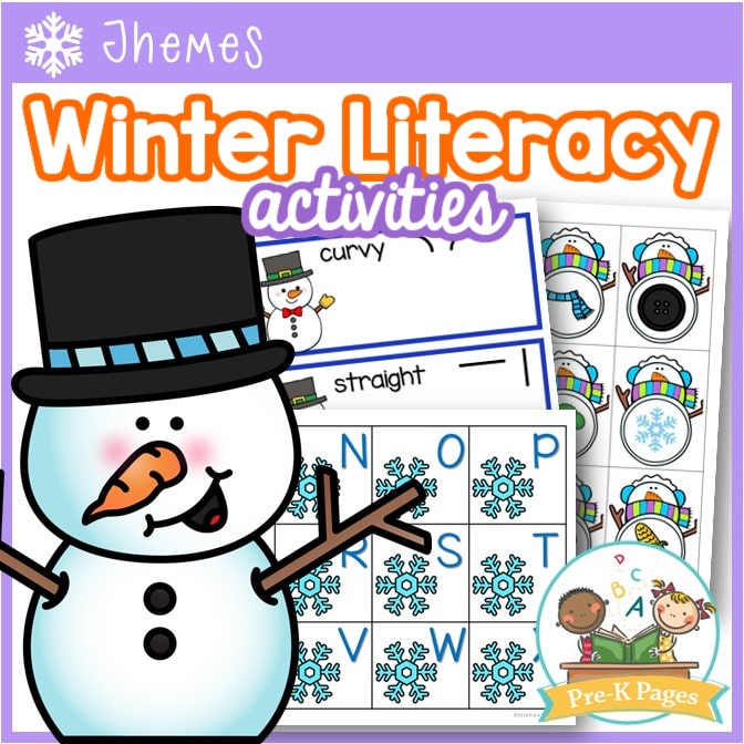 Winter Small Group Literacy Activities