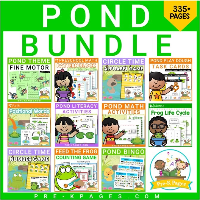 Pond Theme Activities for Preschool