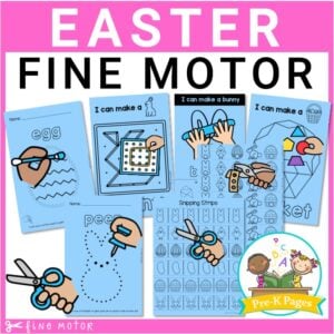 Easter Fine Motor Activities Cover