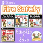 Fire Safety Activity Bundle for Preschool and Pre-K