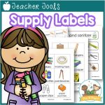 Classroom Supply Labels