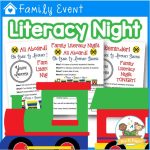 Family Literacy Night Train Theme