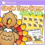 Turkey Theme Circle Time Game Numbers
