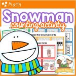 Feed the Snowman Counting Game